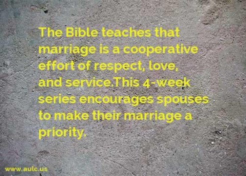 Love and Marriage